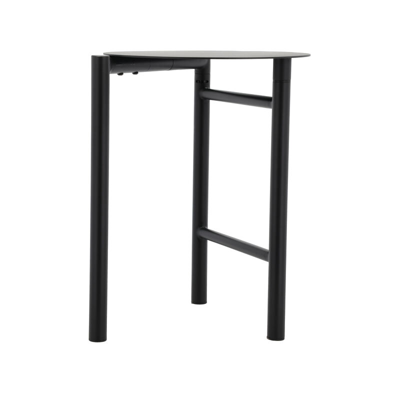 Zone Skammel dia. 33 x 45 cm i black, kan let klap